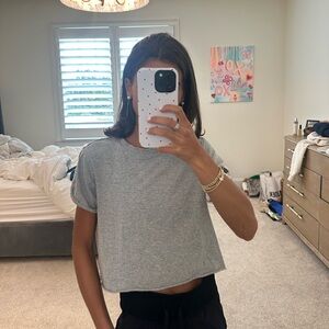 Free People Cropped Tee